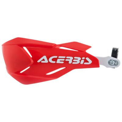 Acerbis X-Factory Handguards Red/White Motorcycle Dirt Bike Enduro