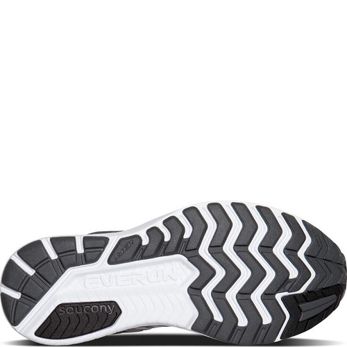 Saucony Scarpe Uomo Ride ISO, Nero/Noir/Viola, 11.5 US Uomo/UK 10.5 Uomo - Foto 6 di 6