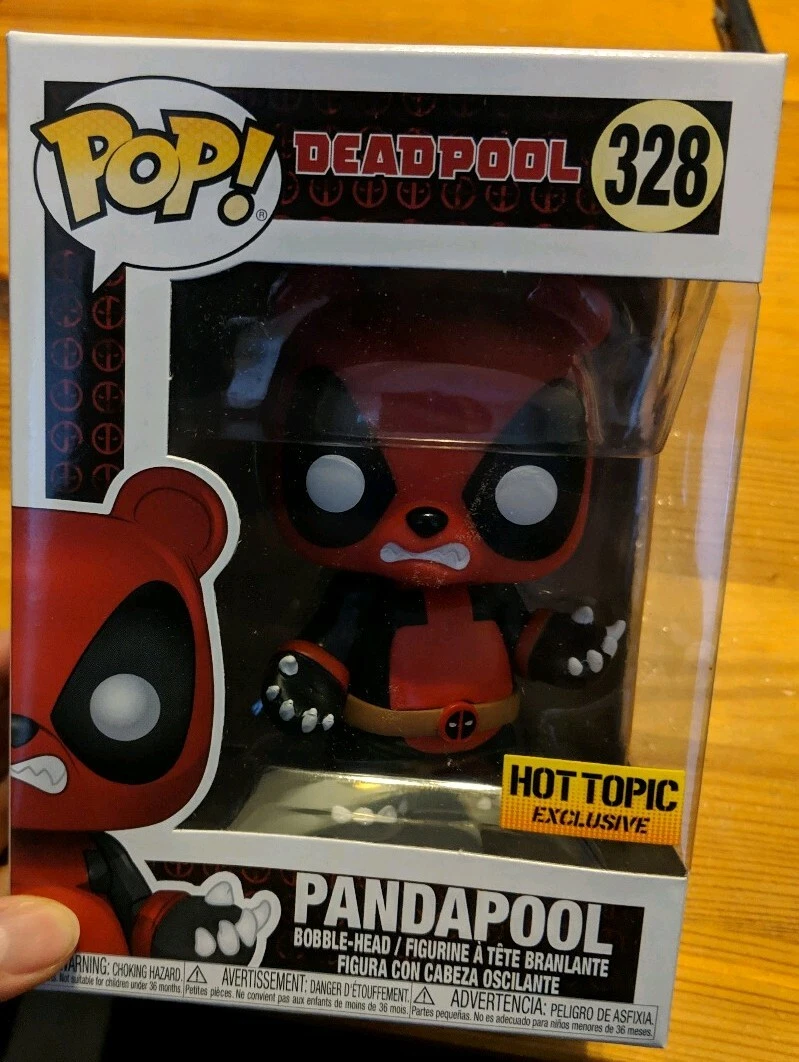 Funko Pop Marvel Pandapool Deadpool Hot Topic Exclusive #328