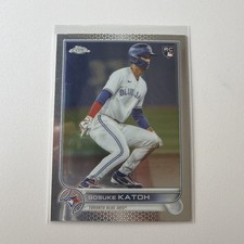 2022 Topps Chrome Update GOSUKE KATOH RC #USC42 ROOKIE CARD Toronto Blue Jays. rookie card picture