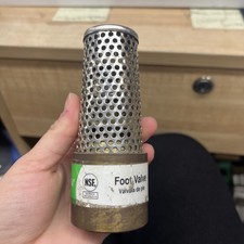 Pro Plumber 1-1/4 in. Brass Foot Valve 