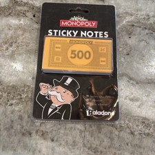 Monopoly Money Sticky Notes by Paladone - Funny Sticky Notes - Office Prank NEW