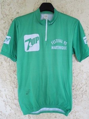 Radtrikot FESTIVAL 95 MARTINIQUE 7 UP Seven Vintage grün Shirt Servary 4