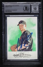 BAS 2009 Topps Allen & Ginter's Matt Cain #8 BGS Authentic Auto ow6
