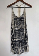 Ecote Dress Womens M Mini Urban Outfitters Floral Open Back Boho Festival Indie