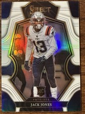 2022 Select Jack Jones Rookie #'d /35 White Prizm Color Match RC #169 49ers SP