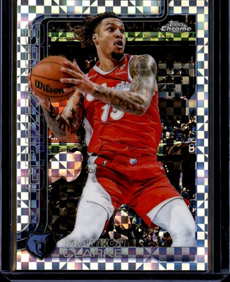#ad #ad 2025 26 Topps Chrome Brandon Clarke X fractor $0.99