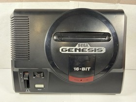 Sega Genesis Model 1 Console Bundle With 2 Controllers & Sonic 2 Game TESTED!