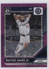 2024 Panini Donruss Optic Pink Glitter Prizm 219/275 Derrick Jones Jr #71 1qo5