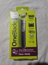 Philips Norelco OneBlade 360 5V Electric Shaver Kit  Black (QP6531/70)  3291/OB