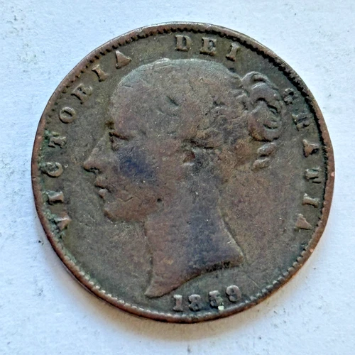 1859 Victoria Farthing — photo from the most recent tracked eBay sale