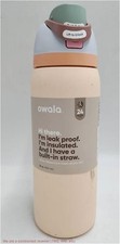 Owala FreeSip 32oz Stainless Steel Water Bottle - Sandy Shores READ DESCRIPTION