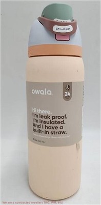 Owala FreeSip 32oz Stainless Steel Water Bottle - Sandy Shores READ DESCRIPTION