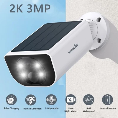 Wansview Home Security-2K Wireless Security Camera Outdoor AI Motion Detection