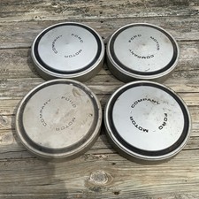 1970-1976 Ford Motor Company 10.5 Dog Dish Hubcaps X4 Set E100 F100 Truck Van 1970-1976 Ford Motor Company 10.5 Dog Dish Hubcaps X4 Set E100 F100 Truck Van
