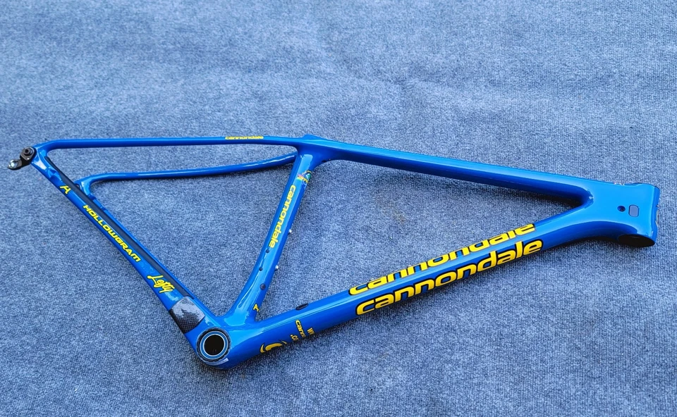 Cannondale F-SI Carbon Throwback Limited Edition Blue Small "S" (FRAME ONLY) - Image 3 of 4