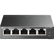 TP-LINK TL-SG105PE Easy Smart TL-SG105PE Netzwerk Switch 5 Port 10 / 100 / 1000