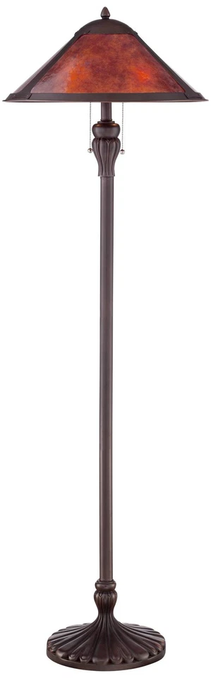 Capistrano Mission Rustic Floor Lamp 57 1/2" Tall Bronze for Living Room Bedroom - Image 2 of 4