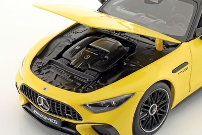 Mercedes AMG SL 63 4Matic+ (R232) - Iscale / Norev 1/18 - Sun Yellow - NEUF (pré-commande)