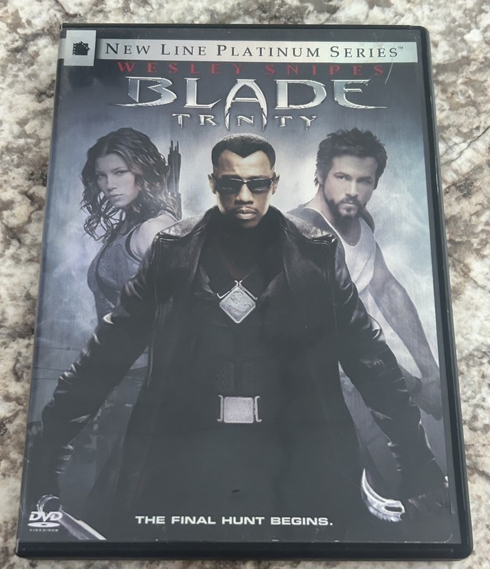Blade: Trinity (DVD 2005 2-Disc Set) Wesley Snipes Jessica Biel Ryan Reynolds 