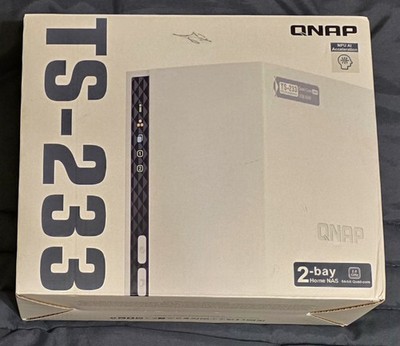 QNAP TS233US 2 Bay NAS Diskless ARM Quad Core 2GB RAM Network Storage G2U