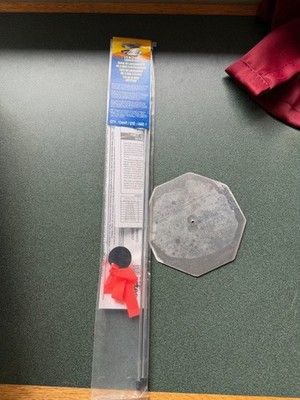 Estes 1/8'' Launch Pad Rod - Model Rocket Launch Pad Part - #302243 w/deflector