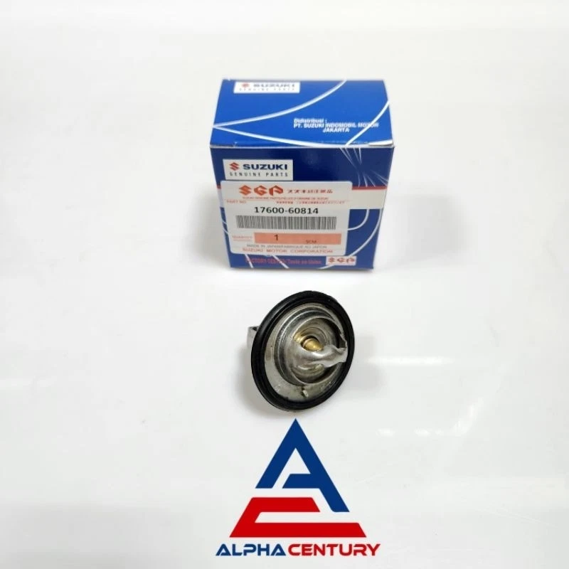 正品 THERMOSTAT 适合铃木武士 X-90 VITARA 1988 - 2004 17600-60814 原始设备制造商 — 第 2/3 张图片
