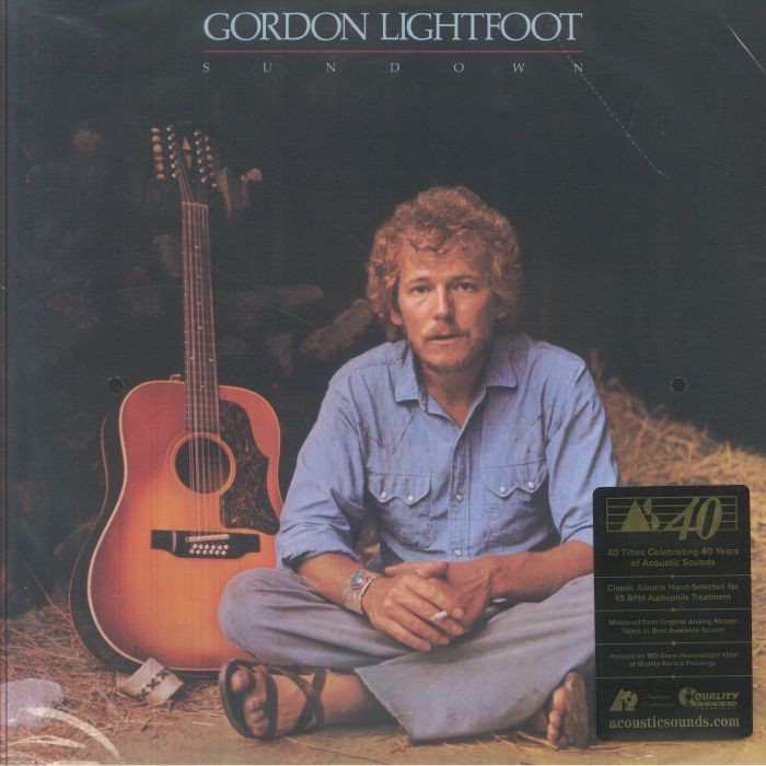 LIGHTFOOT, Gordon - Sundown - Vinyl (gatefold 180 gram audiophilve vinyl 2xLP)