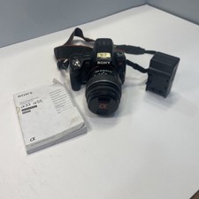 Sony Alpha DSLR-SLT-A33 Digital Camera W/18-55mm Lens Battery Charger TESTED