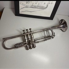 True Tone Buescher Trumpet Model 9 Silver Plated