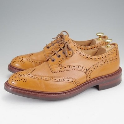Trickers Bourton 5633 UK 9 US 10 Acorn Antique Dainite Sole Country Shoes