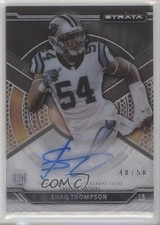 2015 Topps Strata Black 48/50 Shaq Thompson #SA-ST Auto 2r5