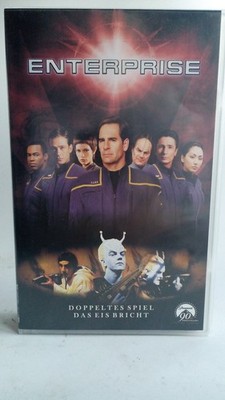 Star Trek Enterprise VHS Cassette, 1.4, Double..., The Ice..., German, Like New