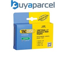 Image of Tacwise 1220 140 Stainless Steel Staples 12mm (Pack 2000) TAC1220