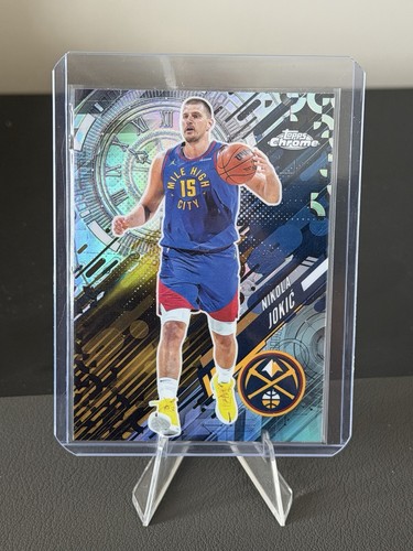 Nikola Jokic [Refractor] #GT-9 2025 Topps Chrome Go Time card