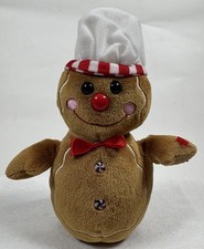 Ty Beanie Baby GOODY the Gingerbread Man 7" Christmas ~ VG