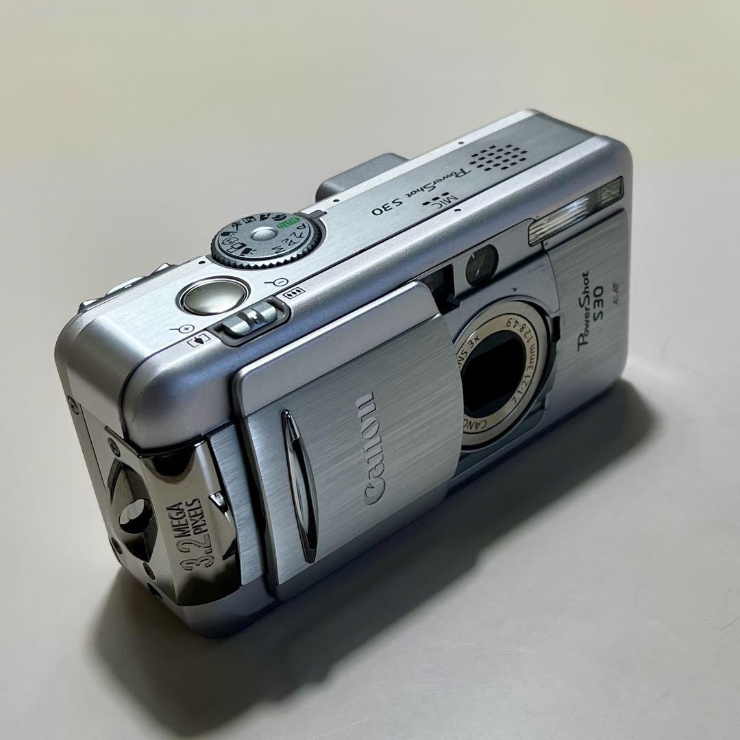 【転送セット付き】Canon PowerShot S30 シルバー 転送セット付き】Canon PowerShot S30 シルバー