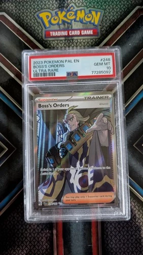 Pokemon Boss's Orders #248 Pokemon Paldea Evolved PSA 10
