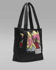 NWT Air Jordan Slam Jam Dunk Black Canvas Tote Bag Book Gym School MA0955-023