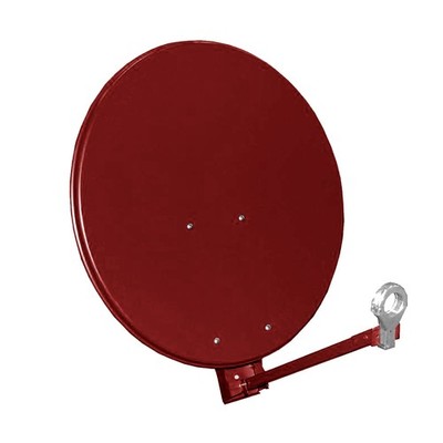 Gibertini Sat Antenne XP Premium 100cm Alu Sat Schüssel Spiegel - ziegelrot