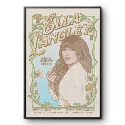 Ella Langley Cable Dahmer Arena Independence MO 2026 Concert Tour Poster