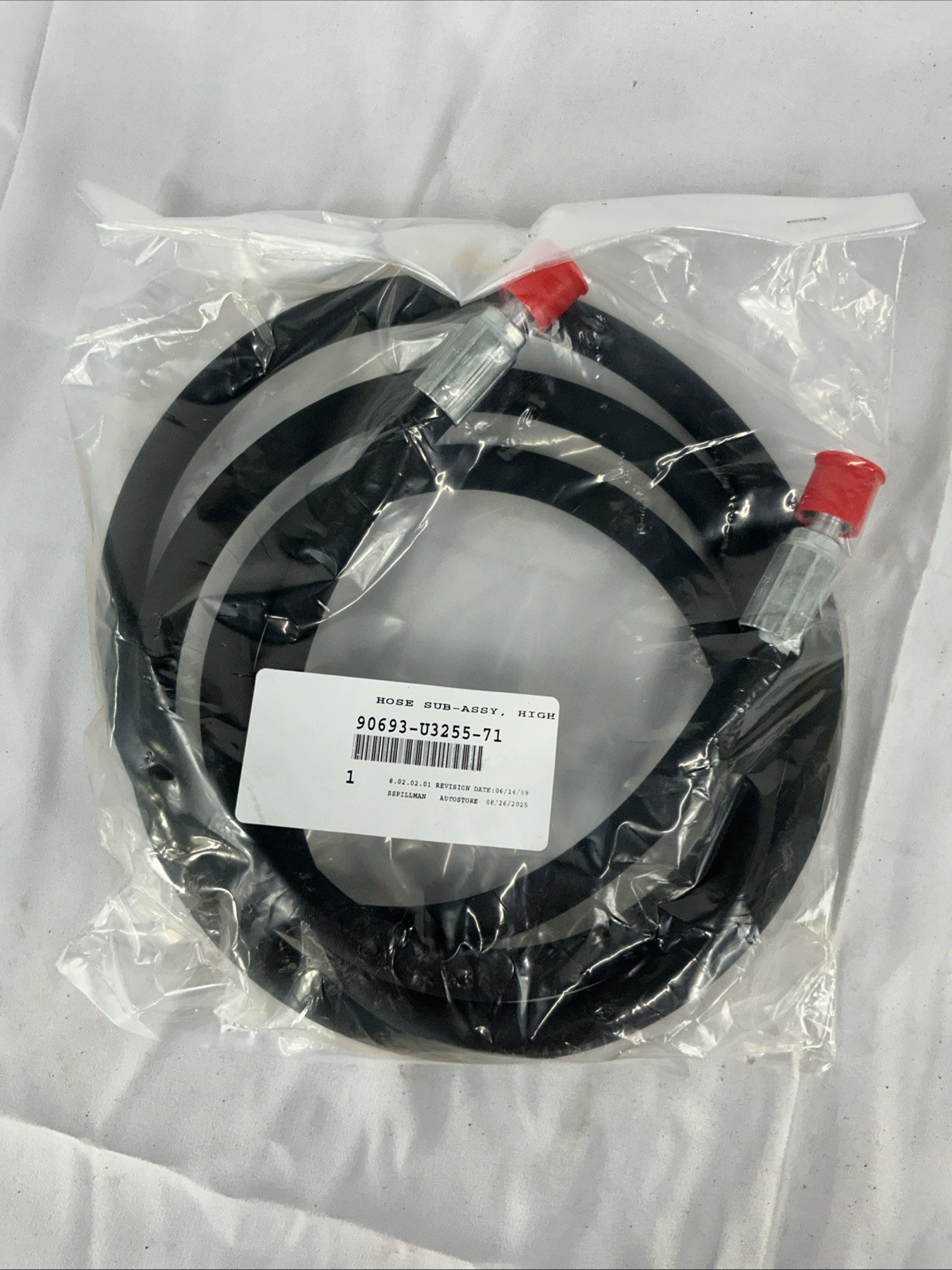 New Toyota 90693-U3255-71 Hose, Sub-Assy, High PRESSURE