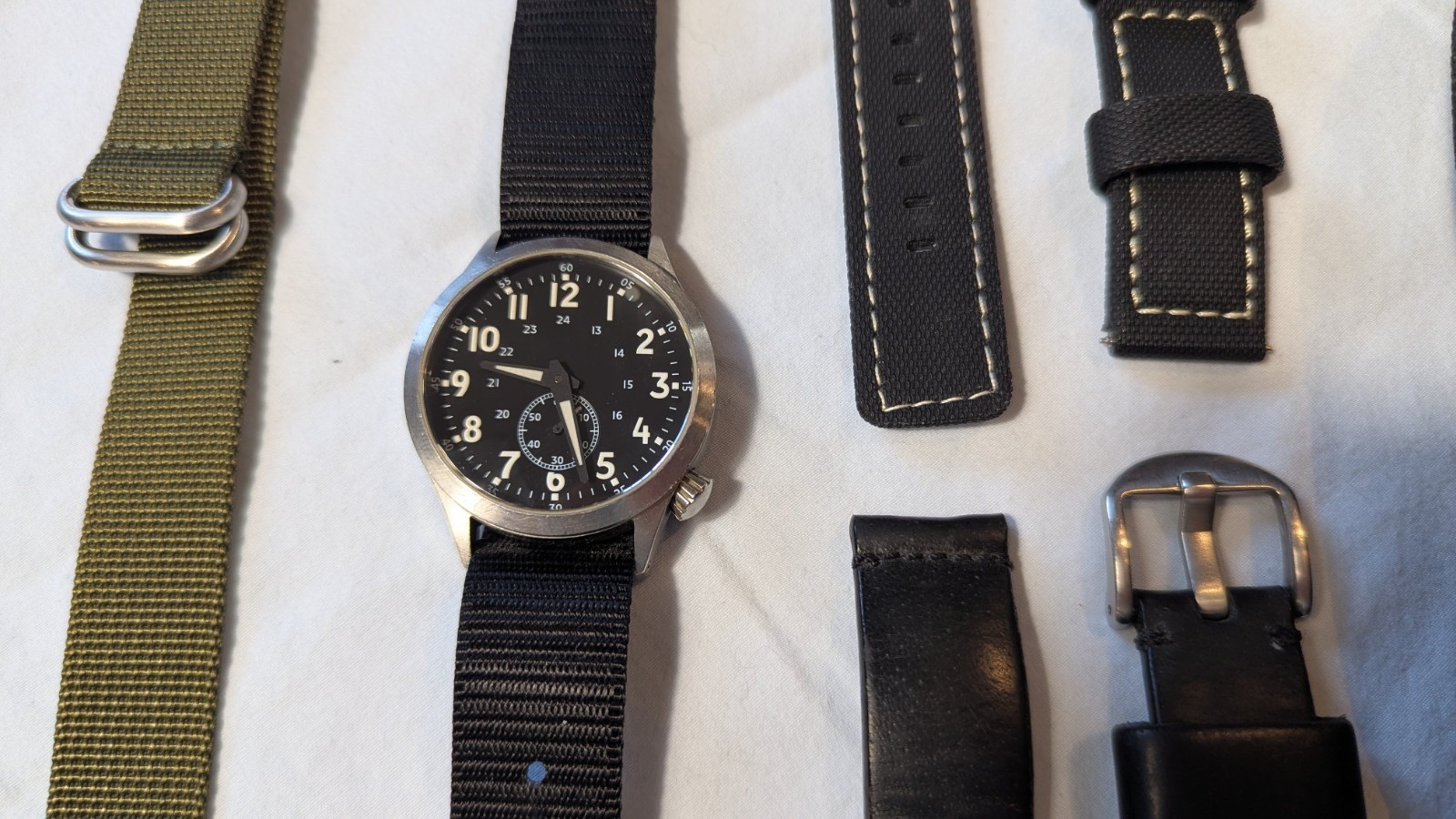 County Comm Maratac Mid-Pilot Automatic Watch