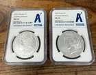 2023 1oz Silver Morgan & Peace Dollars Advance Releases NGC 70 Set of Two