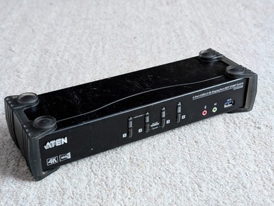 ATEN CS1924M 4 Port USB 3.0 4K Display Port MST KVMP Switch
