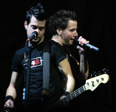 Simple Plan opens for Avril Lavigne's Try To Shut Me Up Tour 2003- 2003 Photo 2