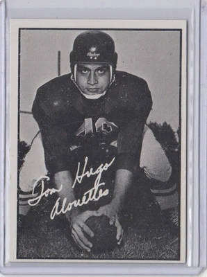 1961 Topps CFL #72 Tom Hugo Nr-Mint Set Break - Photo 1/2