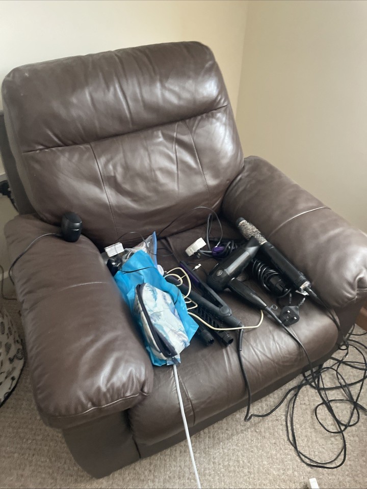 Reclining Leather Chairs | eBay UK