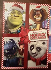 Dreamworks Holiday Collection Limited Edition Set Of 4 Animated DVD’s In 2 Discs