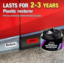 Plastic Restorer Car Polishing Wax Reconditioning Cream Plastic And Leather 